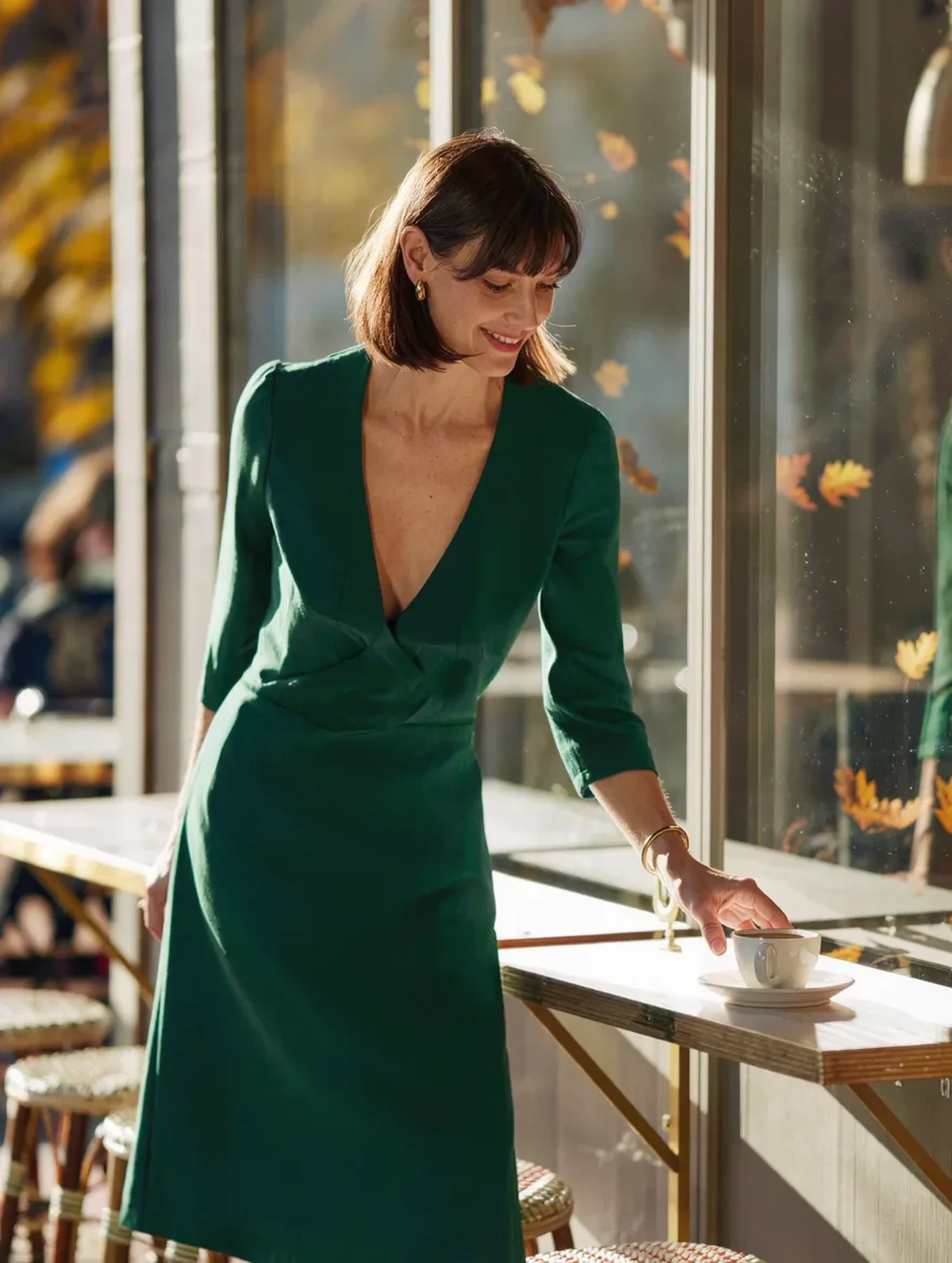 Why a Dress Neckline Gapes When You Lean Forward (and How to Fix It)