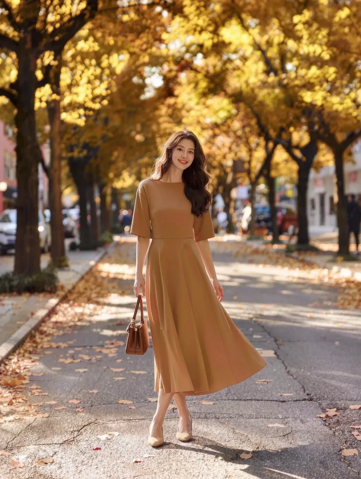 Why a Midi Dress Hem Looks Shorter on You Than on the Model