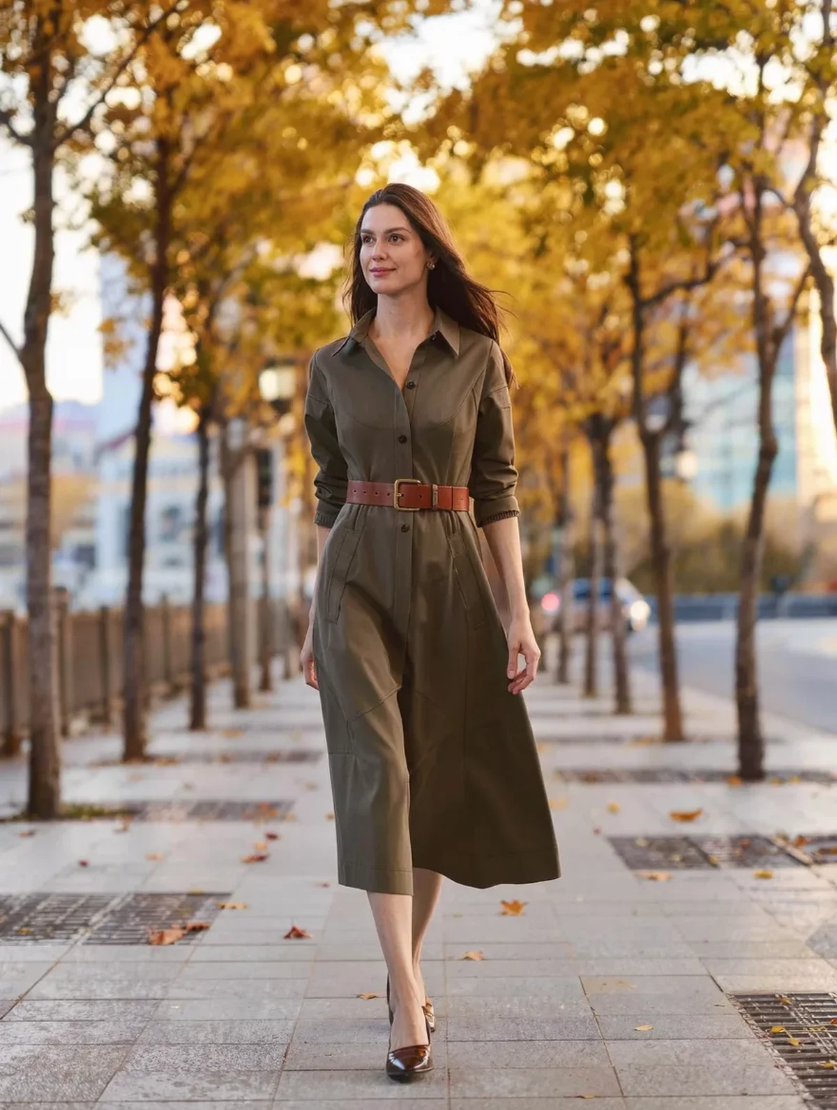 Why Belted Dresses Ride Up When You Walk, and How to Stop It